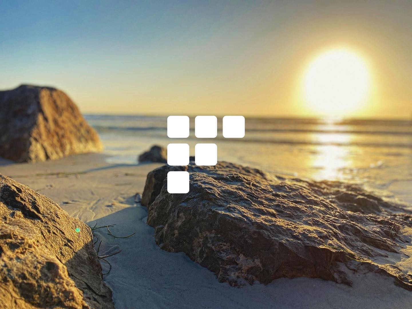 sunset at the beach